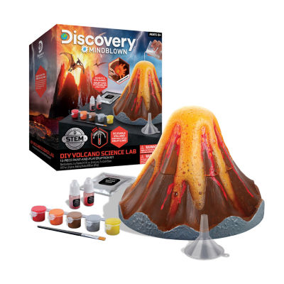 Discovery Mindblown Diy Volcano Science Lab, Reusable Volcano Kit