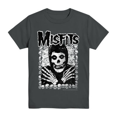 Big Boys Misfits Crew Neck Short Sleeve Graphic T-Shirt