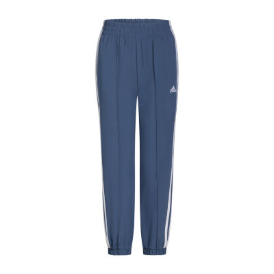 adidas Big Kid Girls Mid Rise Cuffed Drawstring Pant