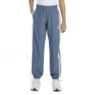 adidas Big Kid Girls Mid Rise Cuffed Drawstring Pant