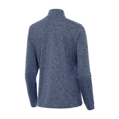 Antigua Mentor Womens Golf Mock Neck Long Sleeve Active Quarter-Zip Pullover