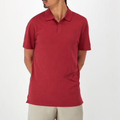 Champion Mens Crew Neck Short Sleeve Polo Shirt