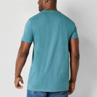 St. John's Bay Big and Tall Mens Crew Neck Short Sleeve T-Shirt