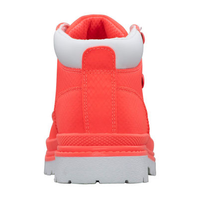 Chukka Boots Red Lugz Lugz Womens Drifter Ripstop Flat Heel Chukka