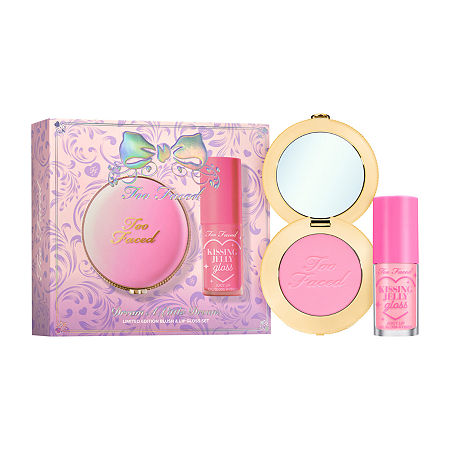 Too Faced Dream A Little Dream: Cloud Crush Blush & Kissing Jelly Lip Gloss ($54 Value) In Multi