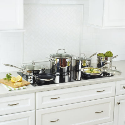 Cuisinart Pro Stainless Steel 11-pc. Cookware Set