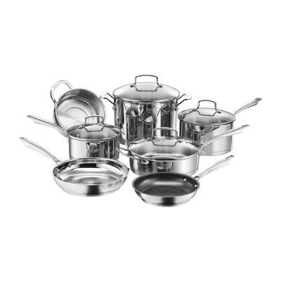 Cuisinart Pro Stainless Steel 11-pc. Cookware Set
