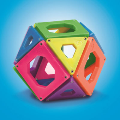 Discovery Kids Toy 24-Piece Magnetic Tile