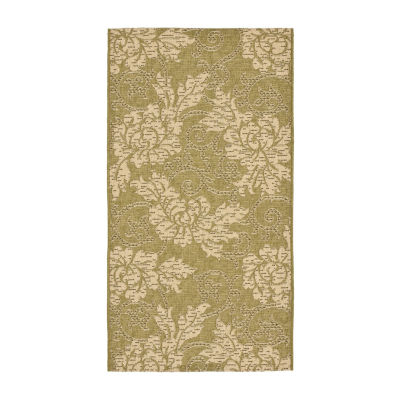 Safavieh Courtyard Collection Bridget Floral Indoor/Outdoor Area Rug