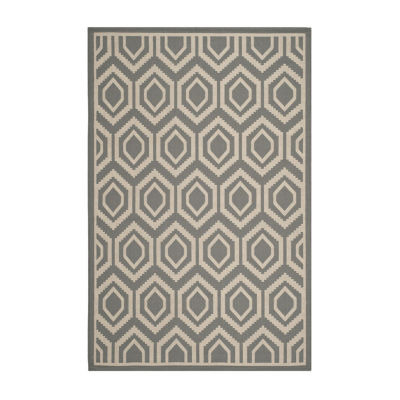 Safavieh Courtyard Collection Carmella Geometric Indoor/Outdoor Area Rug