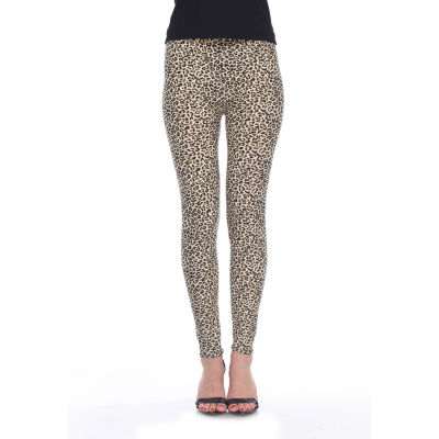 White Mark Womens Mid Rise 26" Full Length Leggings