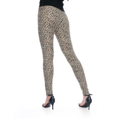 White Mark Womens Mid Rise 26" Full Length Leggings