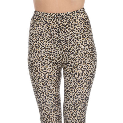 White Mark Womens Mid Rise 26" Full Length Leggings