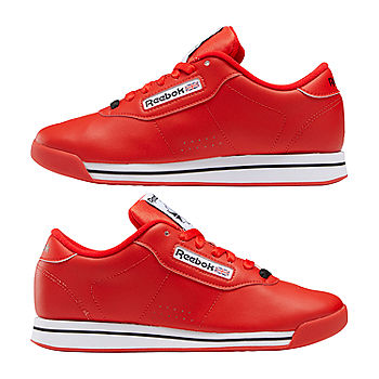 hoofdstad ik zal sterk zijn lila Reebok Princess Womens Sneakers, Color: Techy Red - JCPenney