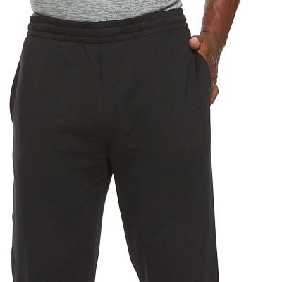 Xersion Quick Dry Cotton Fleece Mens Mid Rise Big and Tall Workout Pant