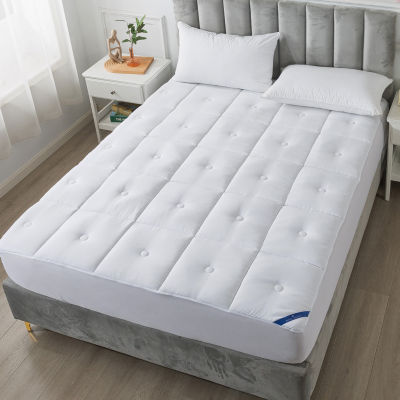 Royal Velvet Button Stitch Stain Restistant Mattress Pad