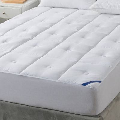 Royal Velvet Button Stitch Stain Restistant Mattress Pad