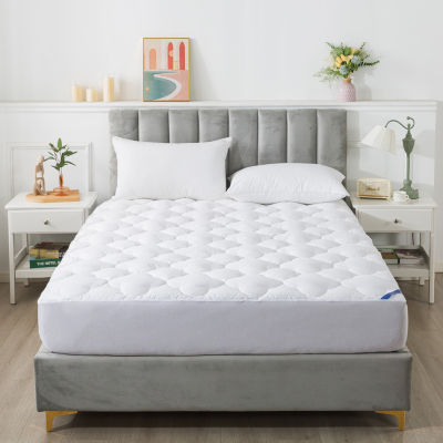 Royal Velvet European White Down Mattress Pad