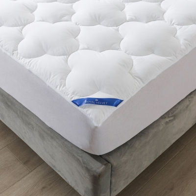 Royal Velvet European White Down Mattress Pad