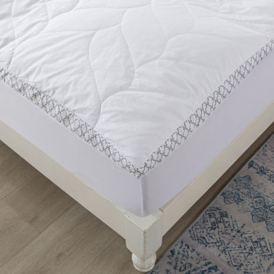 Waverly Cotton Quilted Dual Chamber 1.5 Feather Topper