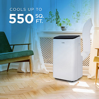 COBY 12000 BTU Portable Air Conditioner for 350 Square Feet with
