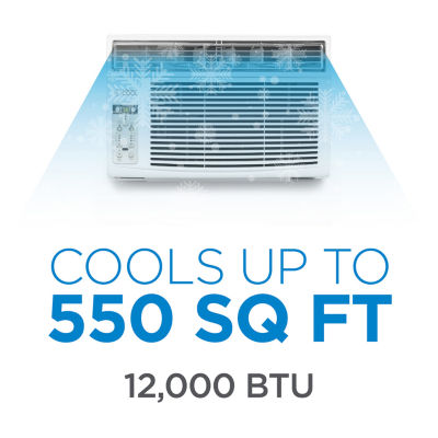 Commercial Cool Window AC 12,000 BTU with Remote Control & Electronic Controls up to 550 Sq. Ft.