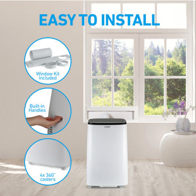 Coby Portable 3-in-1 15,000 BTU AC, Dehumidifier & Fan up to 775 Sq. Ft. with Remote Control and Timer