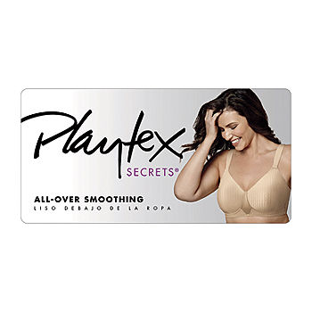 Playtex Secrets Wirefree Bra Perfectly Smooth Women's 4 Way