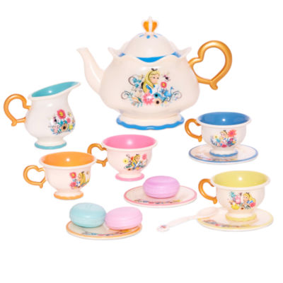 Disney Collection Alice In Wonderland Tea Set Alice in Wonderland Play Kitchens