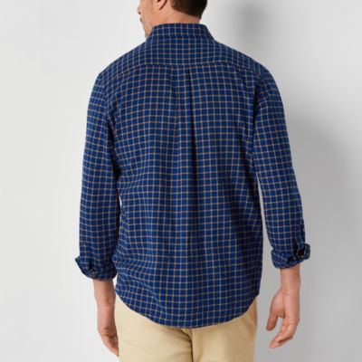 Rn93677, John's Bay Super Soft Mens Classic Fit Long Sleeve Flannel Shirt.
