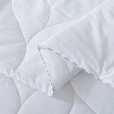 Waverly Antimicrobial Cotton White Duck Down Blanket