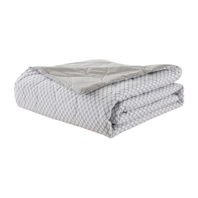 Waverly Antimicrobial treated Cotton Reversible Down Alternative Blanket