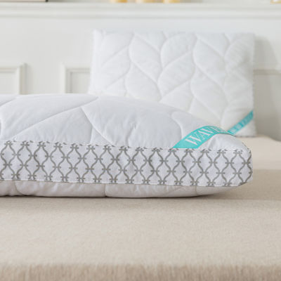 Waverly Antimicrobial treated Quilted Nano Feather Gusseted Pillow