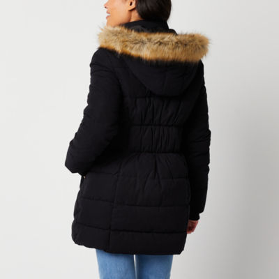 St. John's Bay Womens Heavyweight Puffer Jacket