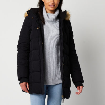 Jcpenney long puffer coat best sale