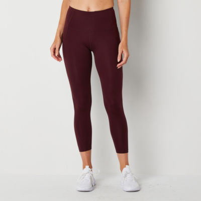 Women Solid Dark Rose Slim Fit Ankle Length Leggings - Tall – Cherrypick