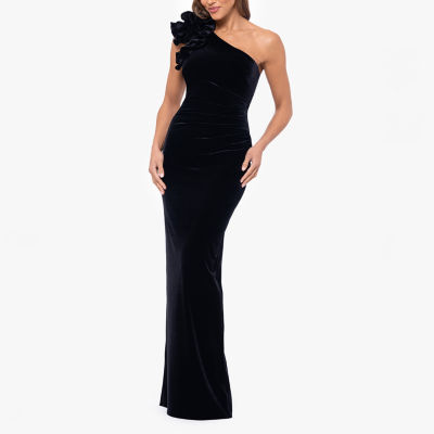 DJ Jaz Velvet Womens Evening Gown