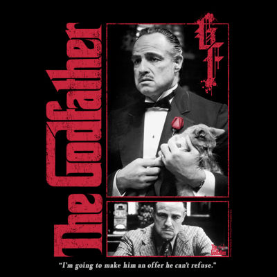 Mens Short Sleeve The Godfather Graphic T-Shirt