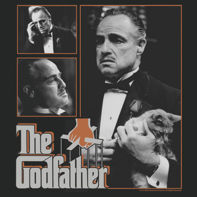 Mens Short Sleeve The Godfather Graphic T-Shirt