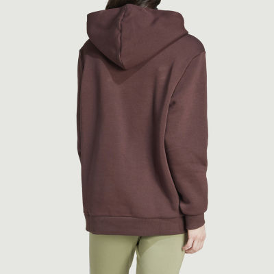 adidas Womens Long Sleeve Fleece Active Hoodie