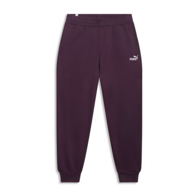 PUMA Womens Mid Rise Cuffed Sweatpant Plus