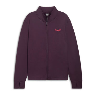 PUMA Womens Plus Lightweight Track Jacket