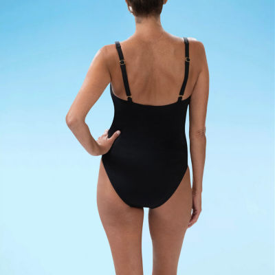 Dolfin Aquashape Women's Square Neck One-Piece Womens One Piece Swimsuit