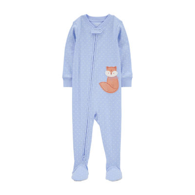 Carter's Baby Girls Footed Long Sleeve One Piece Pajama