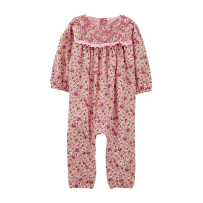 Oshkosh Baby Girls Long Sleeve Jumpsuit