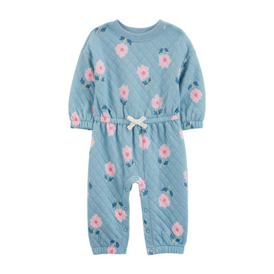 Carter's Baby Girls Long Sleeve Jumpsuit