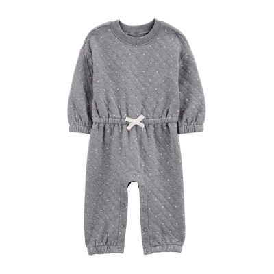 Carter's Baby Girls Long Sleeve Jumpsuit