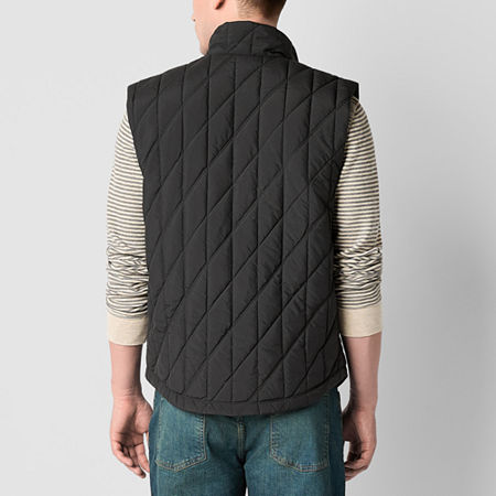 Mutual Weave Quilted Vest, X-large, Black