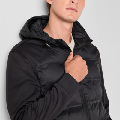 Stylus Mens Fleece Puffer Jacket