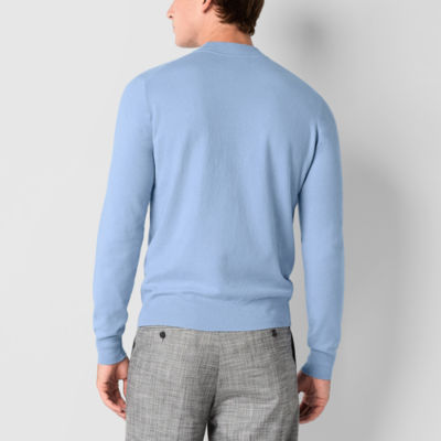 J. Ferrar Mens Long Sleeve Mock Neck Top